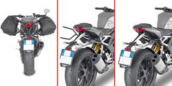Soporte de Speed Triple 1200 RS (21 > 22) para Fijaci¾n rapida REMOVE-X para alforjas
