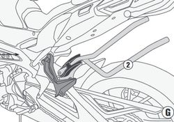 Soporte de Tracer 900 / Tracer 900 GT (18 > 20) para Fijaci¾n rapida REMOVE-X para alforjas