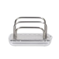 Soporte estropajos acero inoxidable oxo