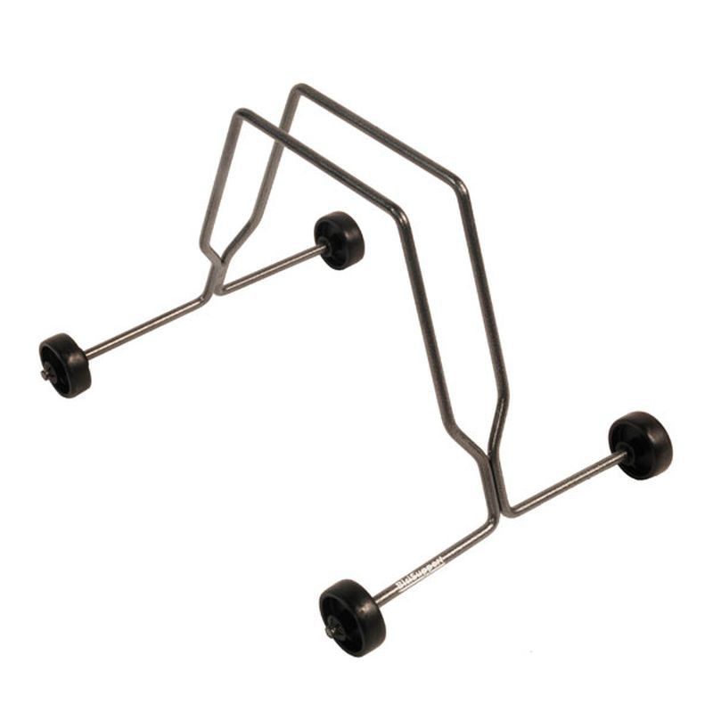 Soporte exposicion movible bicisupport para rueda