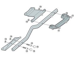 Soporte maleta aprilia shiver 750 10>13