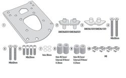 Soporte maleta p.beverly.hpe.300 20> givi sr5616