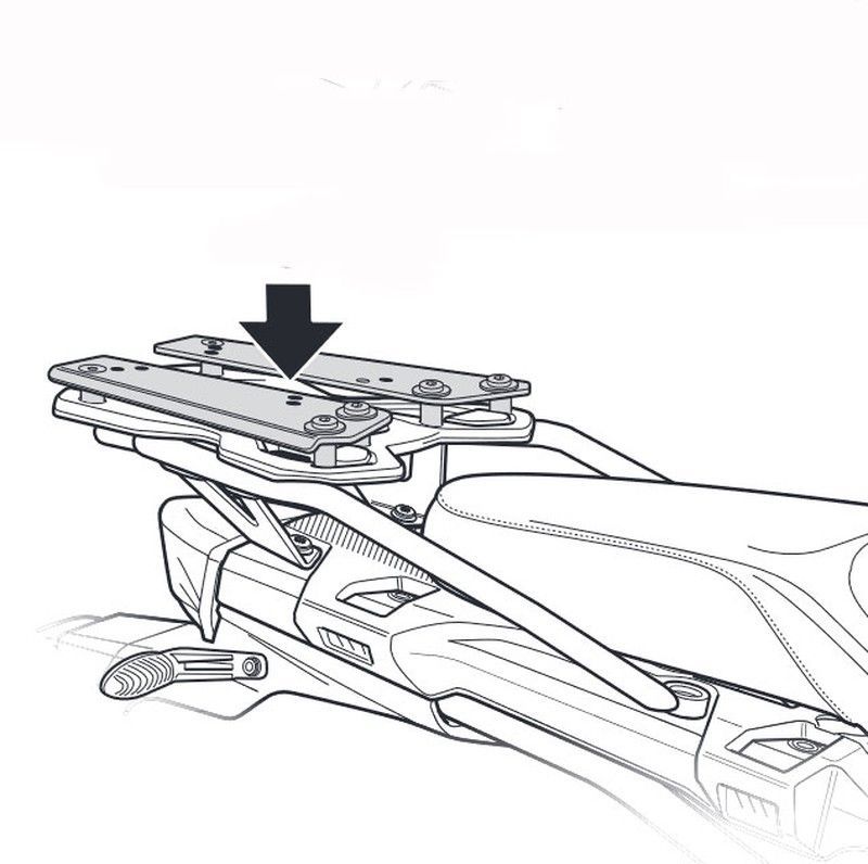 Soporte maleta shad bmw f850 gs '18