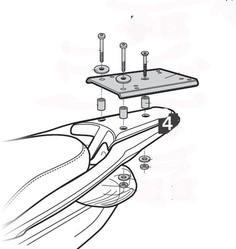 Soporte maleta shad medley 125 '16>