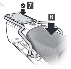Soporte maleta shad y. Fjr 1300 '06