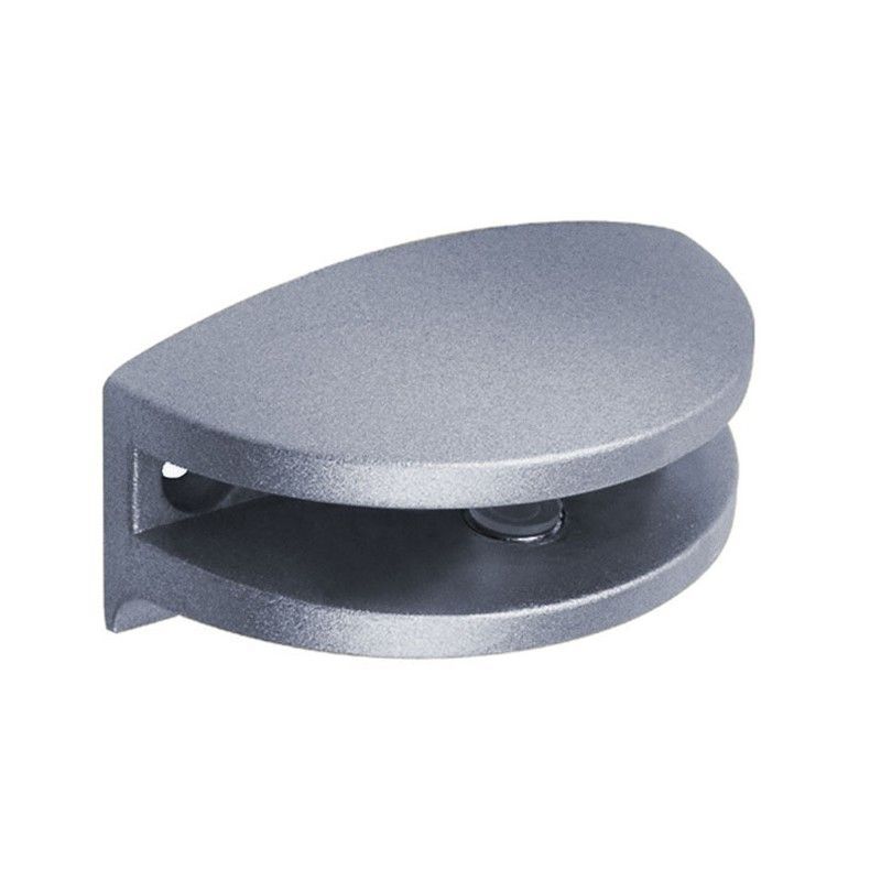 Soporte metálico ovalado estante cristal EHL Soporte Est.Cr.Ovalado. 3-6 Mm.Cr.M. Ehl