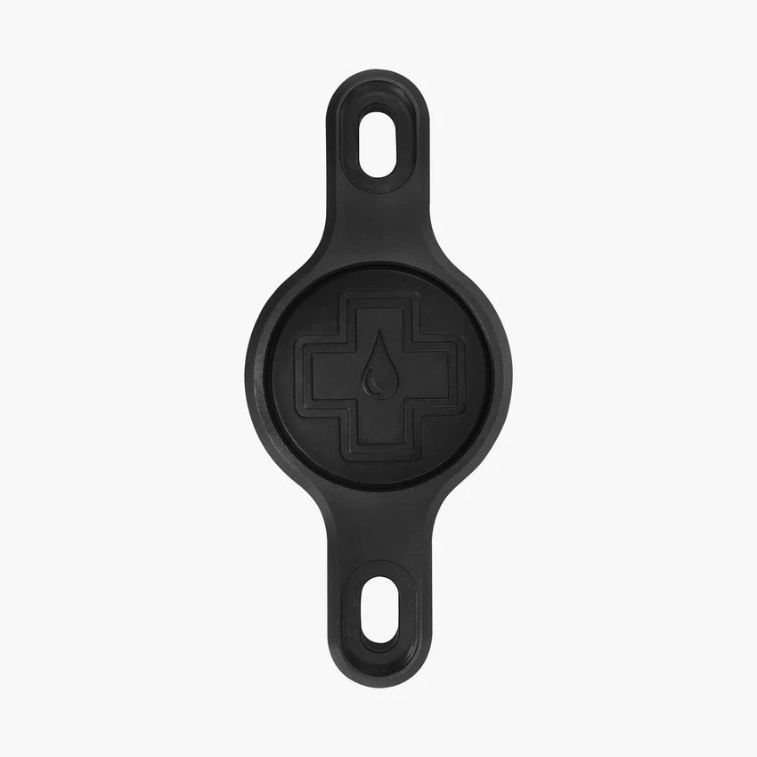 Soporte Muc-Off Secure Tag V2 Negro ⚙️🔒 | Compatible con Apple AirTag 📍🚴‍♂️ | Seguridad y Discreción Total