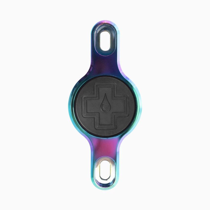 Soporte Muc-Off Secure Tag V2 para Apple AirTag 🚴‍♂️🔐 Compatible con Portabidón | Localiza Tu Bici Siempre 📍🚀