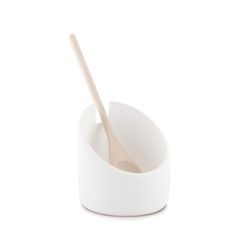 Soporte Para Cuchara de Poliresina Blanco Ø10,5 x 18 cm