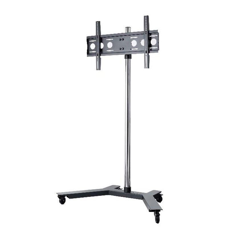 Soporte para monitor de suelo móvil 42"-65" VESA 600x400 80 Kg.