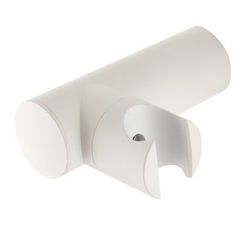 SOPORTE PARED MINIMALISTA PLASTICO BLANCO MATE