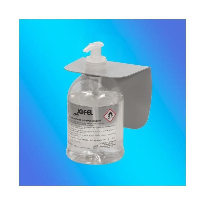 Soporte pared para dosificador de gel