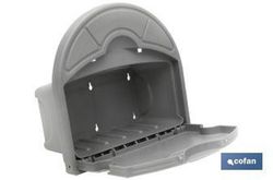 Soporte Pared Para Manguera Con Cajón, Referencia 90015102