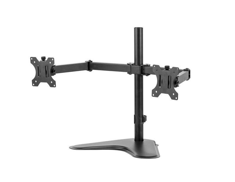 Soporte peana para monitor doble horizontal professional series