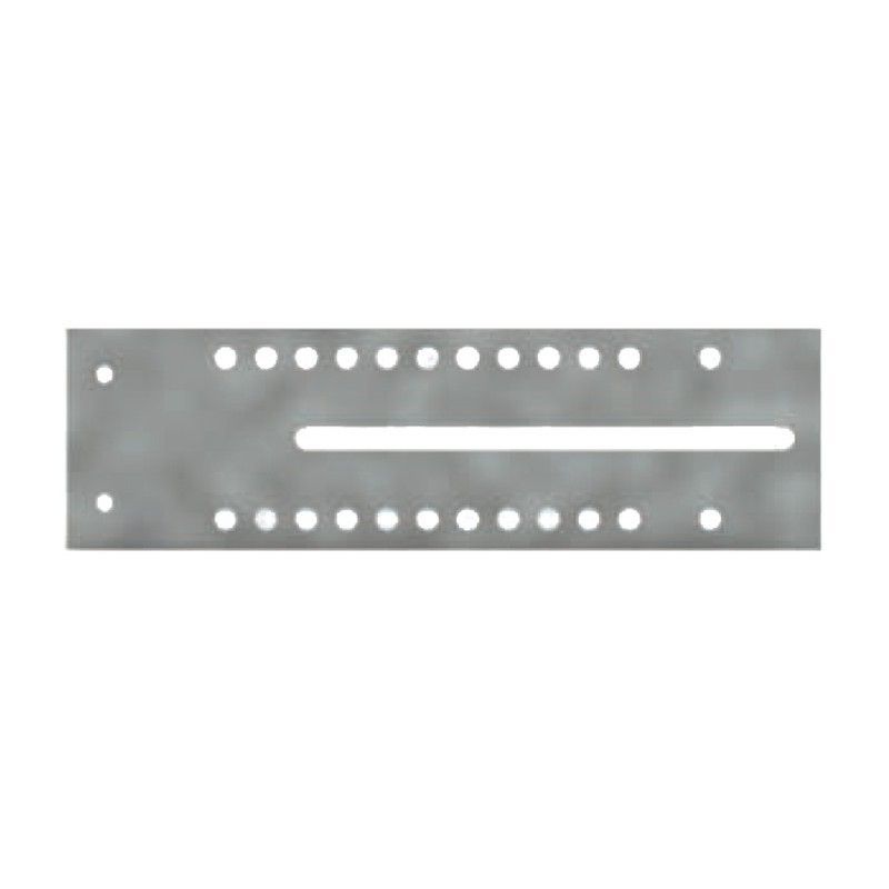 Soporte pletina multiperforada de 200x60x2,5 mm