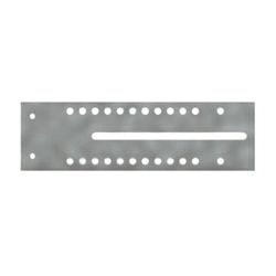 Soporte pletina multiperforada de 200x60x2,5 mm