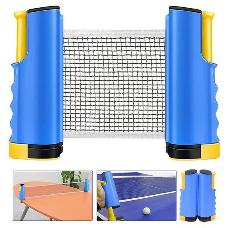 Soporte regulable para red de tenis de mesa