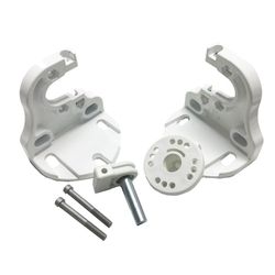 Soporte Toldo Punto recto de inyección CON ESPIGA tipo caset