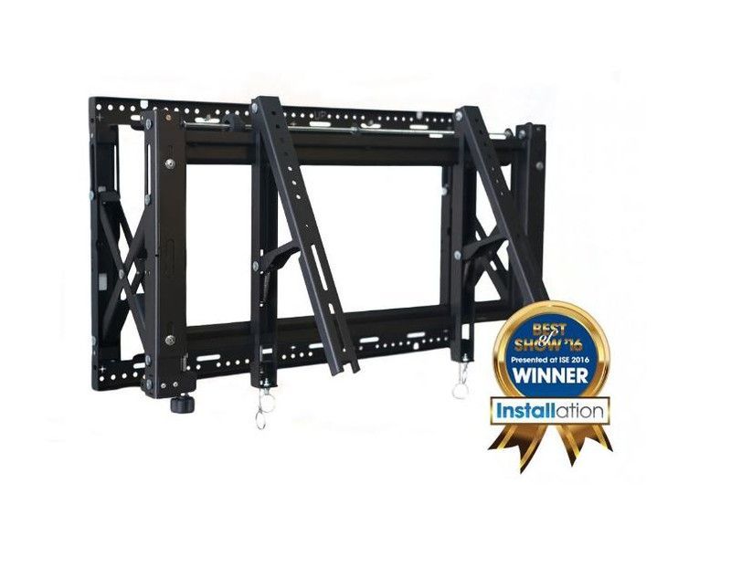 Soporte Videowall de pared horizontal POP-UP 42"-65" 600x400 hasta 60 Kg.