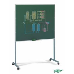 Soportes metálicos con ruedas para Pizarra Faibo