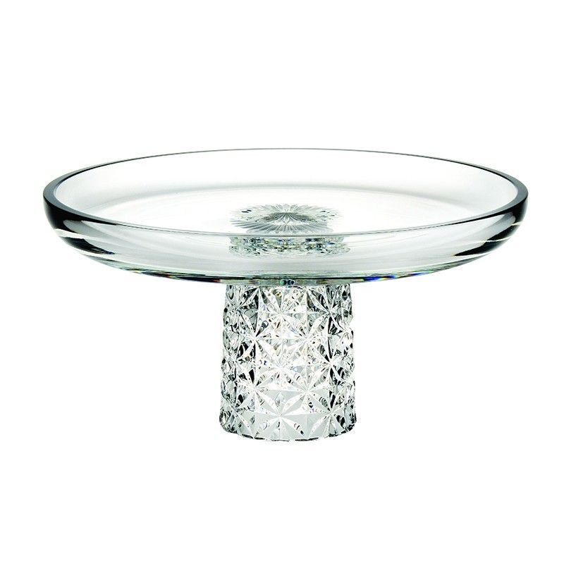 Soportes para tarta de cristal transparente, Ø 30,2 x 15,4 cm | Vostok