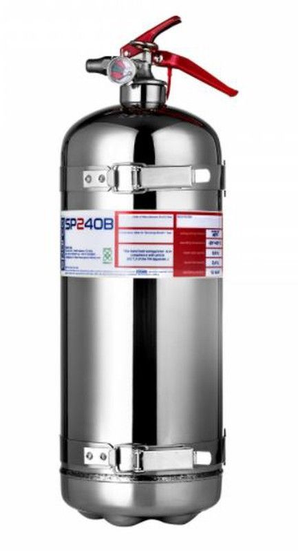 SPARCO EXTINCION MANUAL  2,4L AFFF Ultraligero Inox  FIA  art. 253/J