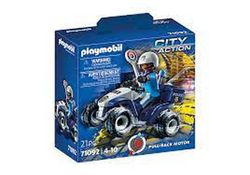 Speed Quad Policia Playmobil