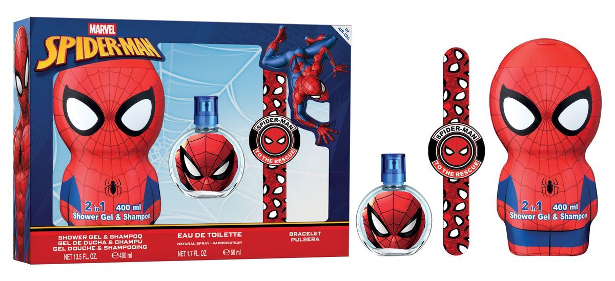 Spiderman Estuche (Col.50V+Gel400+Pulser