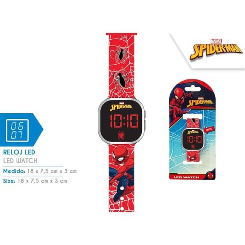 Spiderman Reloj Led Spd4719