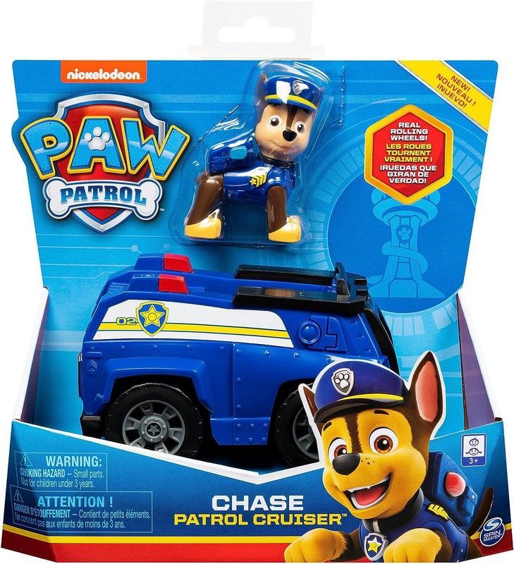 Spin Master Patrulla Canina Coche Policía Figura Chase