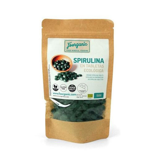 Spirulina ECO en tabletas, 150 gr