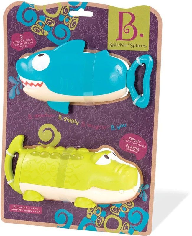 Splishin Splash - Pistolas De Agua Animales – B.Toys
