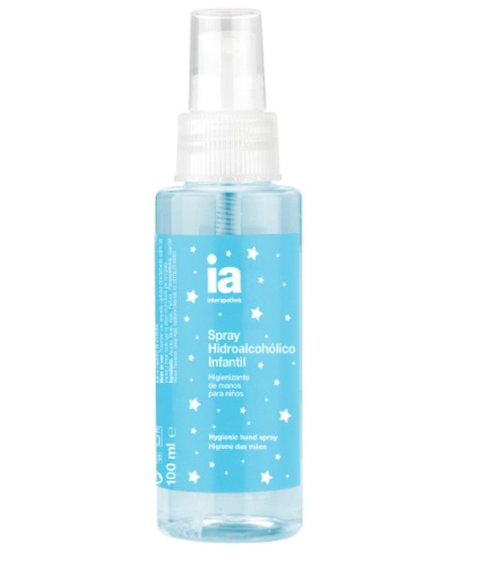 Spray hidroalcoholico  infantil 100 ml spray 70% alcohol.Aroma a colonia