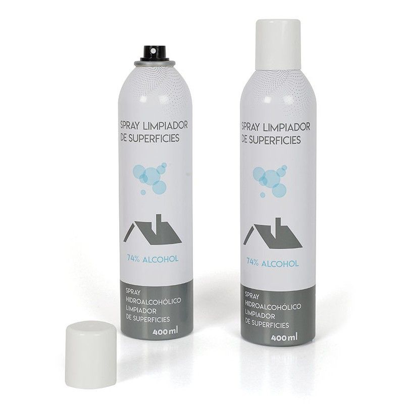 Spray limpiador higienizante multisuperficies Limpiador Superf.C/Alcohol Spray 400 Ml