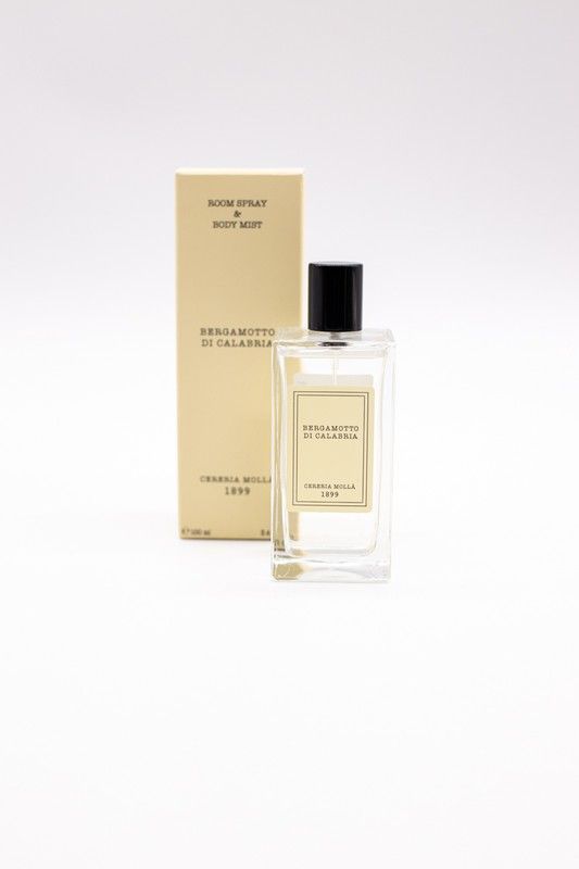 Spray premium y body Mist Bergamotto di Calabria. Boutique CERERIA MOLLA 1899