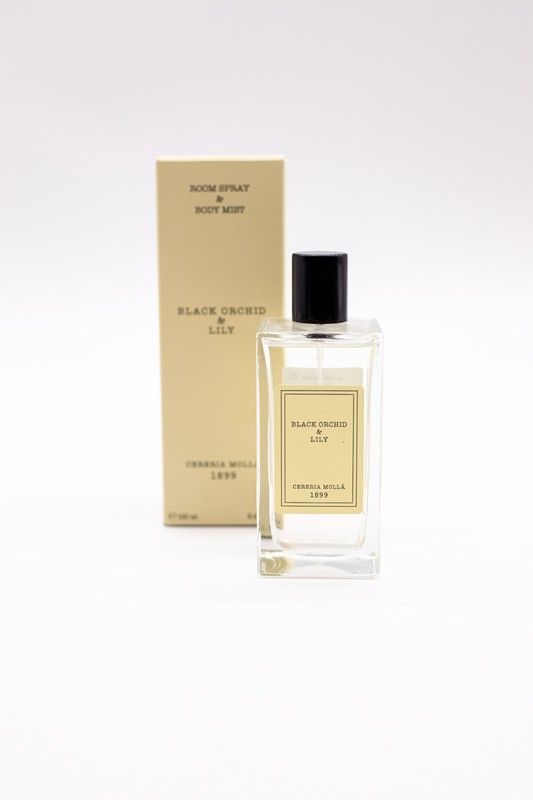 Spray premium y body Mist Black Orchid & Lily. Boutique CERERIA MOLLA 1899