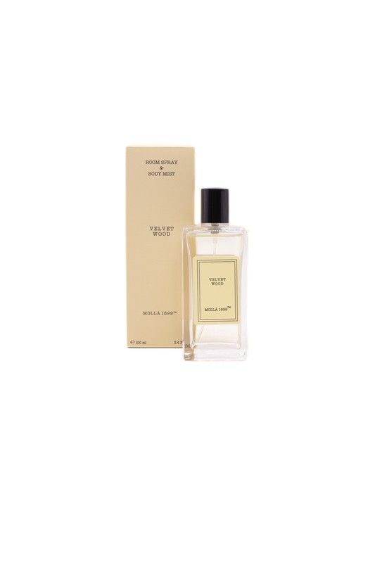 Spray premium y body Mist  Velvet Wood. Boutique CERERIA MOLLA 1899