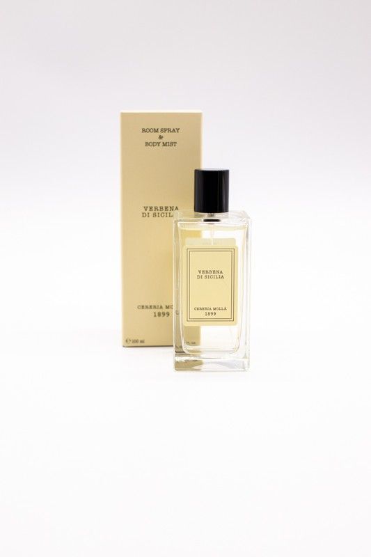 Spray premium y body Mist Verbena di Sicilia. Boutique CERERIA MOLLA 1899