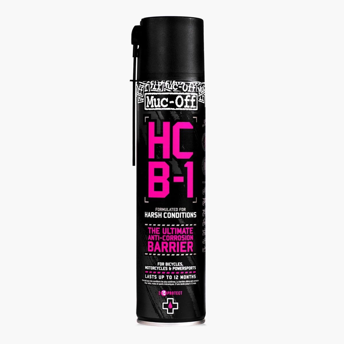 Spray Protector Muc-Off HCB-1 400 ml | Protección Anticorrosión de Larga Duración para Bicicletas y Motos
