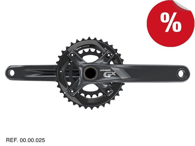 Sram biela gx fat 1000 gxp 11v 170 blk 36-24 bcd 104/64**