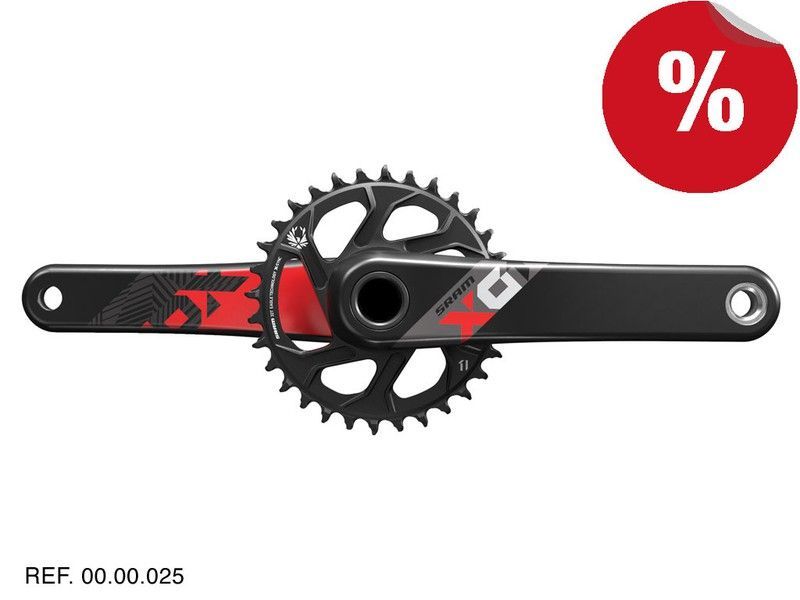 Sram biela x01 eagle boost bb30 175 red dm 32d**