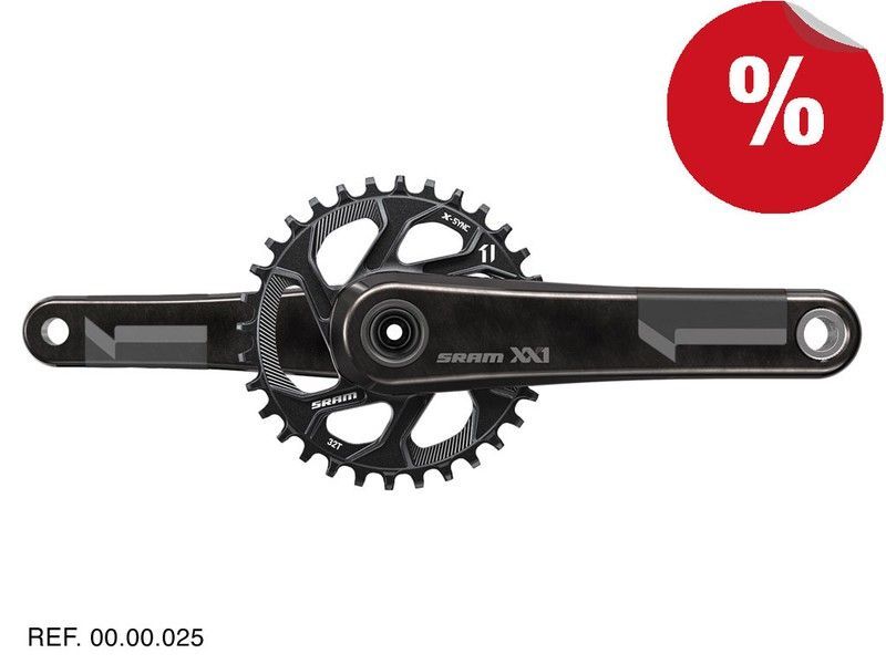 Sram biela xx1 bb30 175 blk x-sync direct mount plato 32**