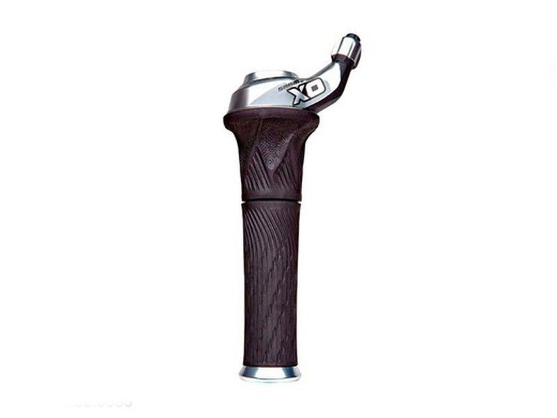 Srm mando x0 grip shift 2v del silver lock-on**