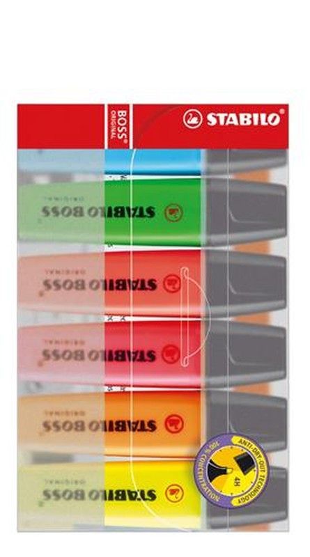 Stabilo Boss Original Boss Estuche con 6 unidades