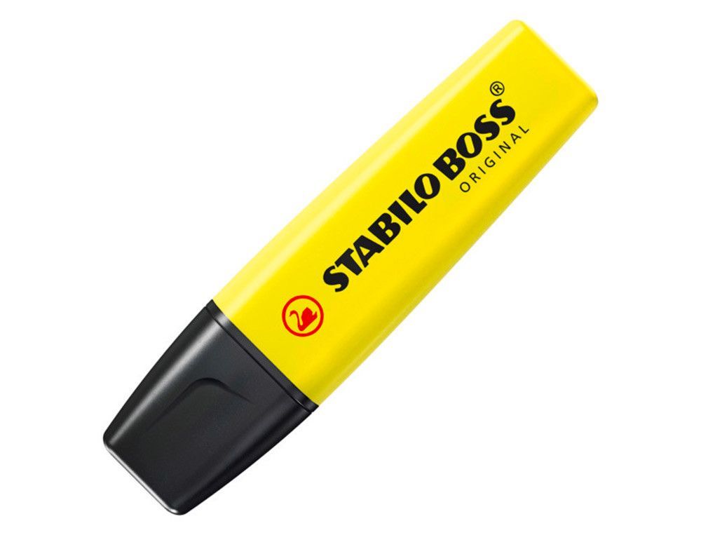 STABILO Boss Original Marcador fluorescente Amarillo Ref. 70/24