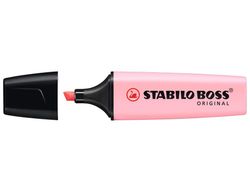 STABILO BOSS PASTEL Marcador fluorescente Boss rosa pastel 70/129