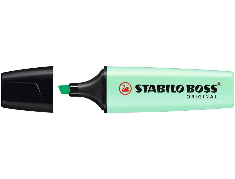 STABILO BOSS PASTEL Marcador fluorescente Boss verde pastel 70/116