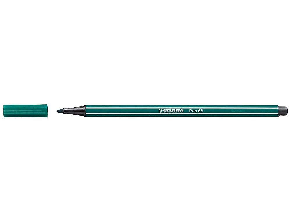 STABILO Rotulador Pen 68 verde turquesa 68/53