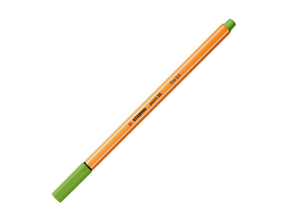 STABILO  Rotulador Point 88 0.4mm verde manzana 88/33