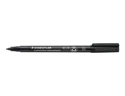 STAEDTLER LUMOCOLOR rotulador permanente (M) punta media 1 mm negro ref. 317-9